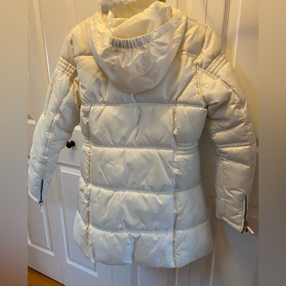 Winter puffy 3/4 length jacket size small ladies - Picture 2 of 5